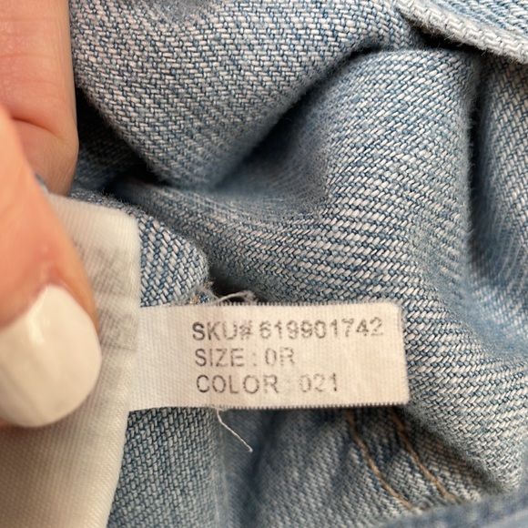 Abercombie & Fitch Jeans Women's 0 Regular Boyfriend Straight Distressed Cotton - Picture 16 of 16